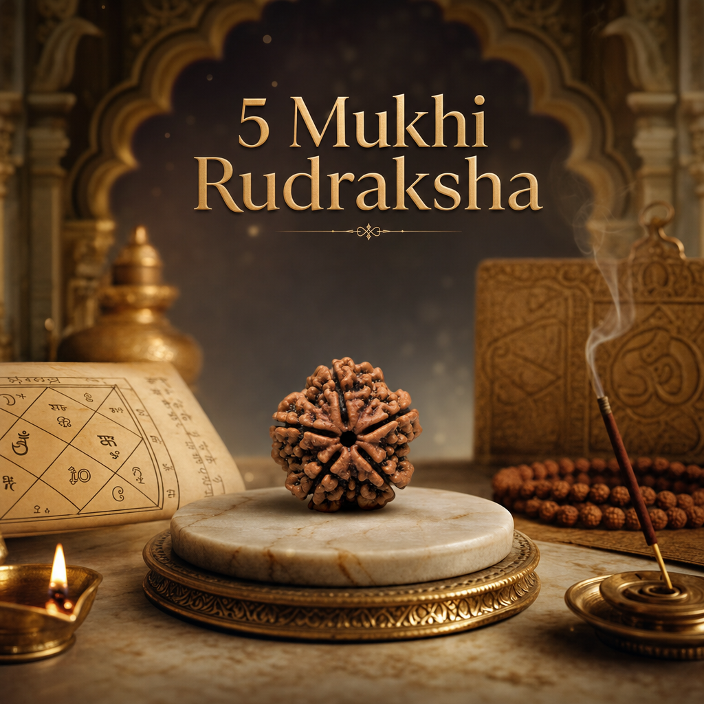 5 Mukhi Rudraksha