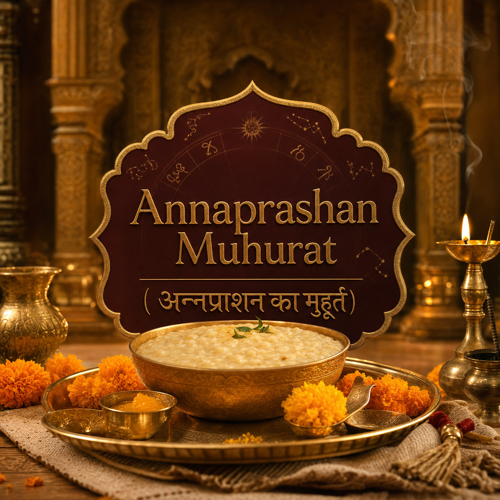 Annaprashan Muhurat (अन्नप्राशन का मुहूर्त)