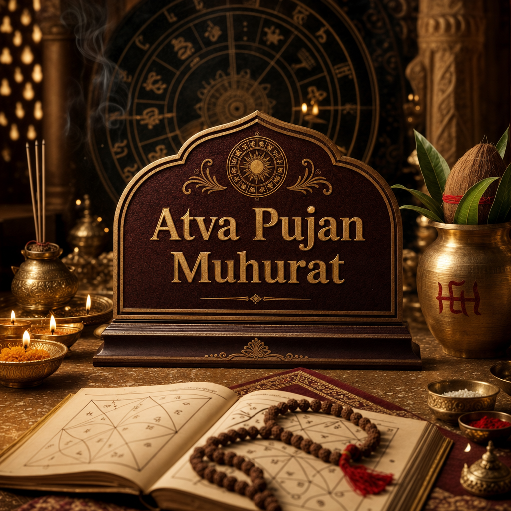 Atva Pujan Muhurat