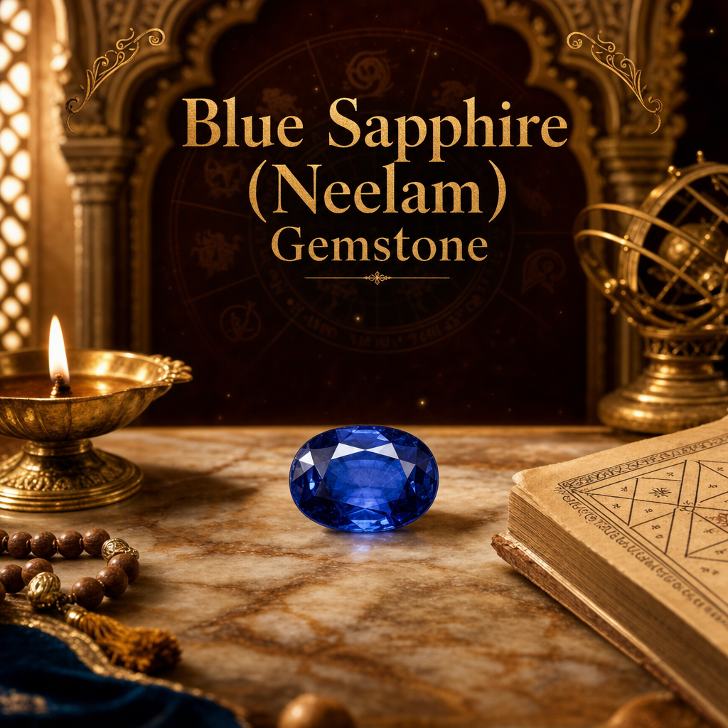 Blue Sapphire (Neelam) Gemstone