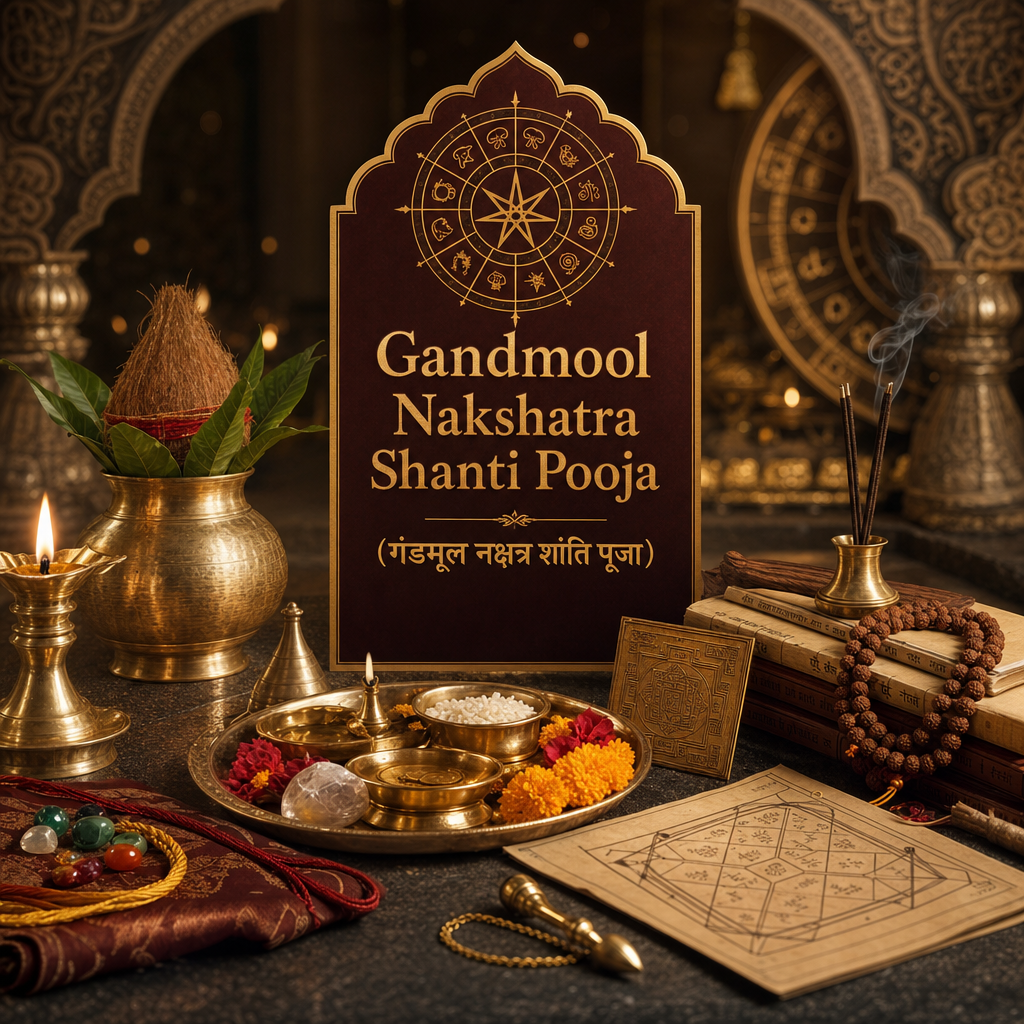 Gandmool Nakshatra Shanti Pooja (गंडमूल नक्षत्र शांति पूजा)