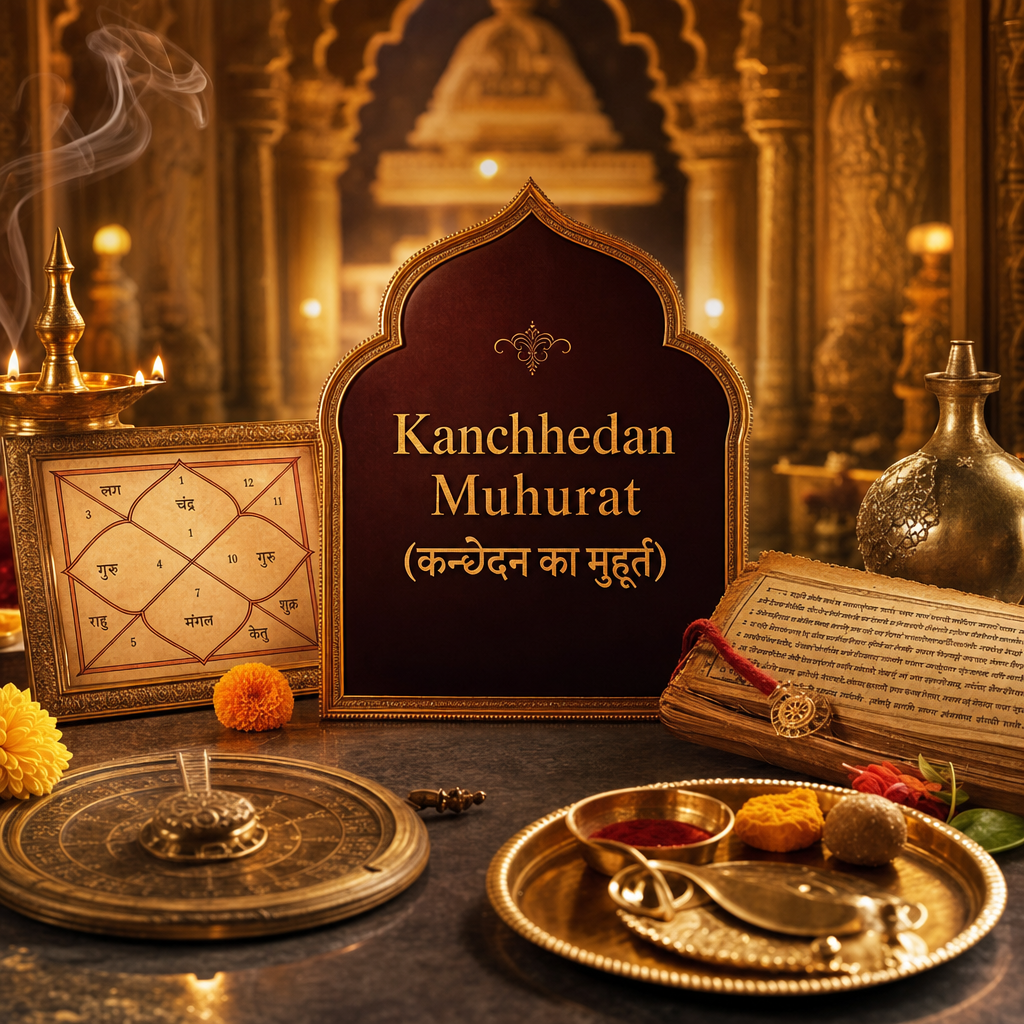 Kanchhedan Muhurat (कन्छेदन का मुहूर्त)
