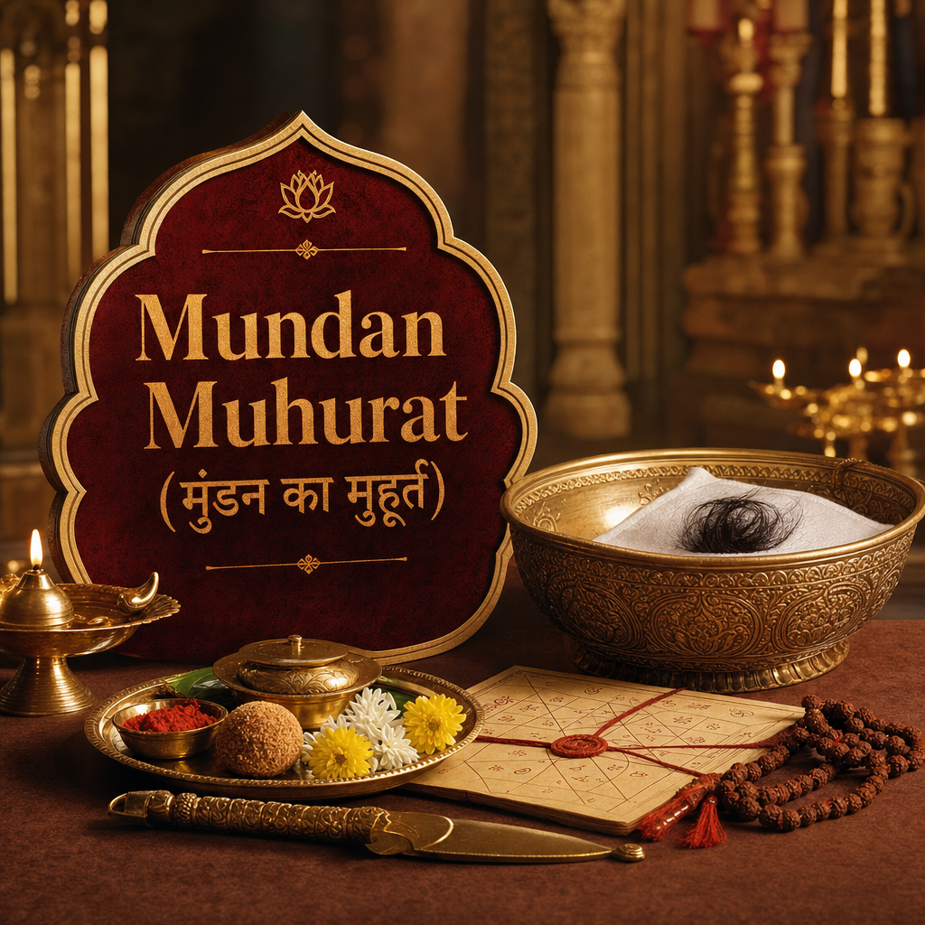Mundan Muhurat (मुंडन का मुहूर्त)