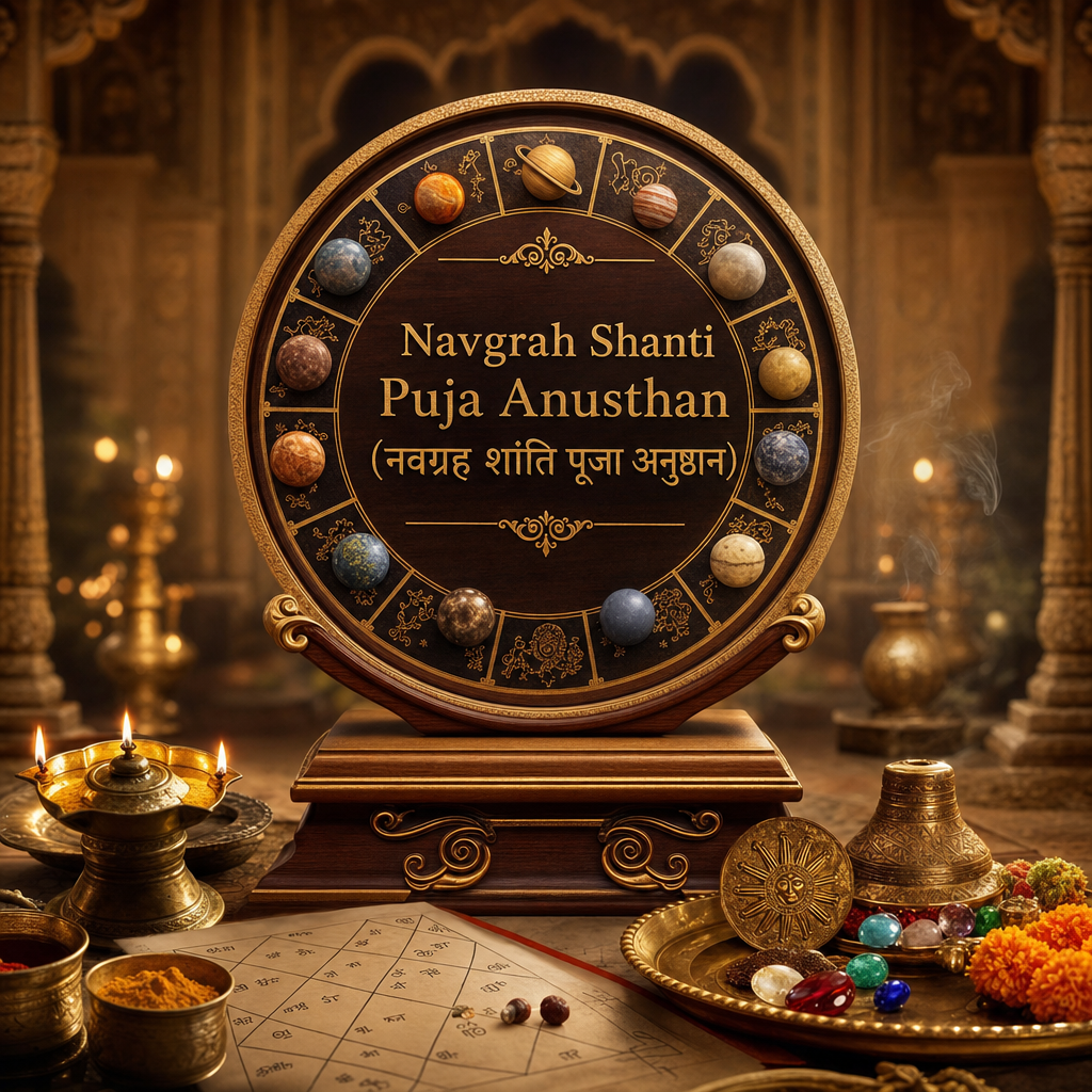Navgrah Shanti Puja Anusthan (नवग्रह शांति पूजा अनुष्ठान)