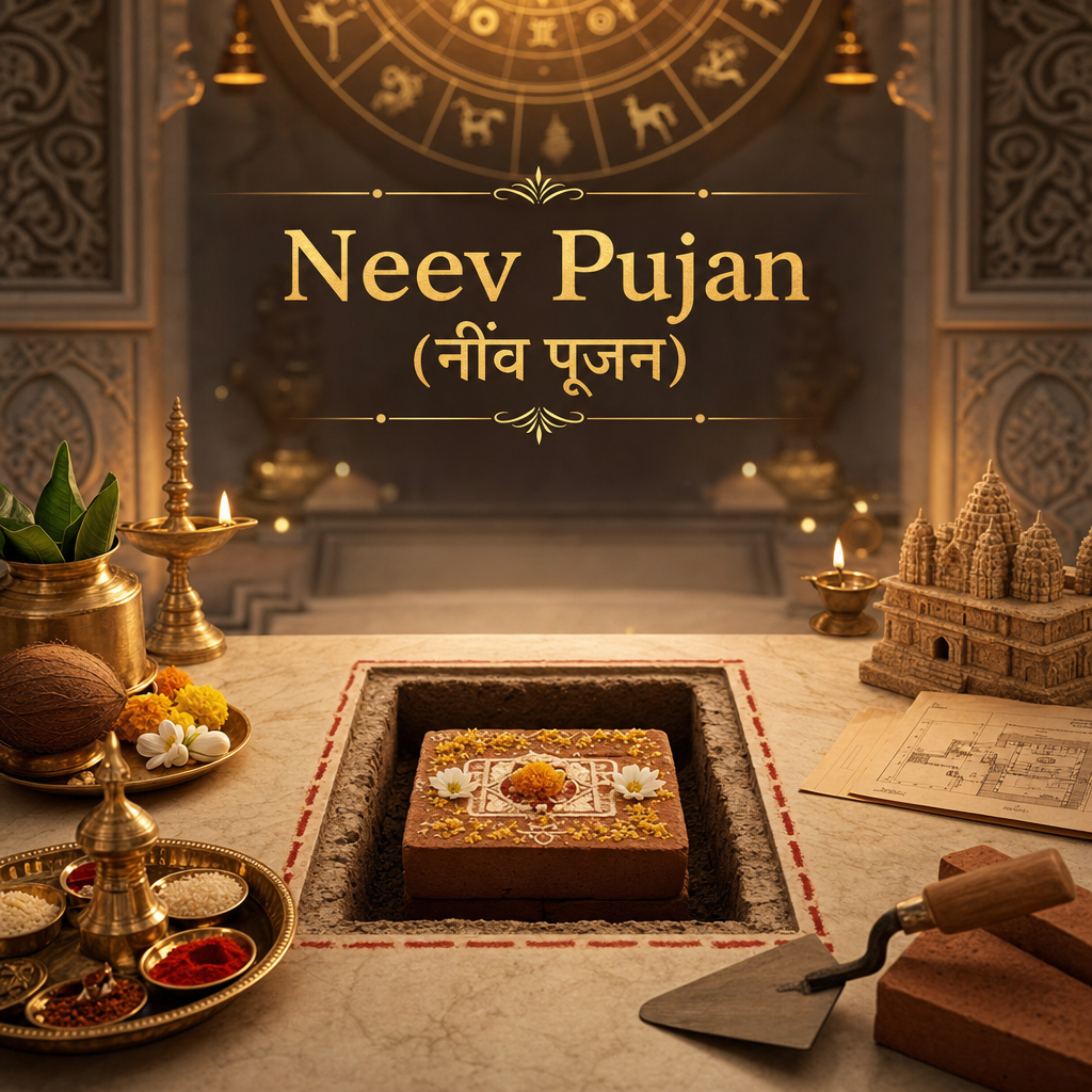 Neev Pujan (नींव पूजन)