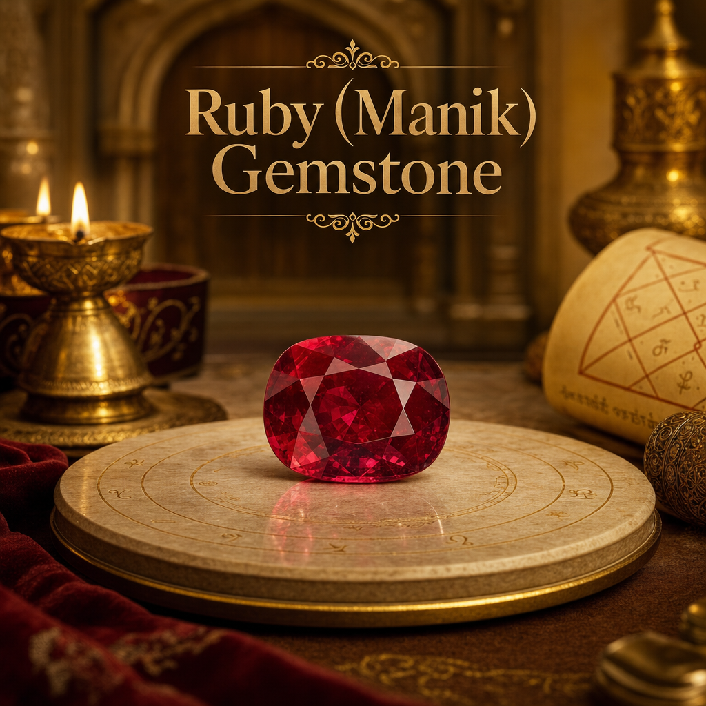 Ruby (Manik) Gemstone