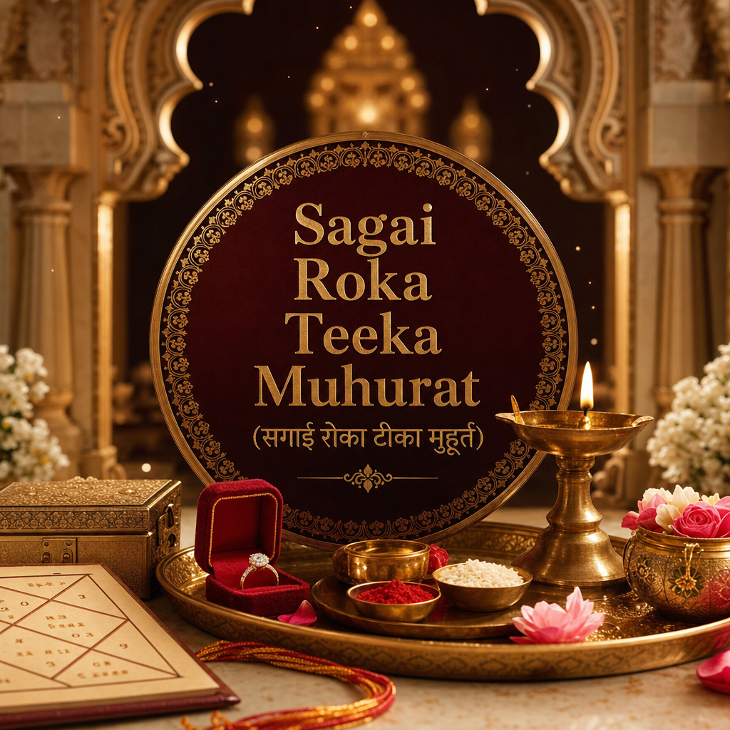 Sagai Roka Teeka Muhurat (सगाई रोका टीका मुहूर्त)
