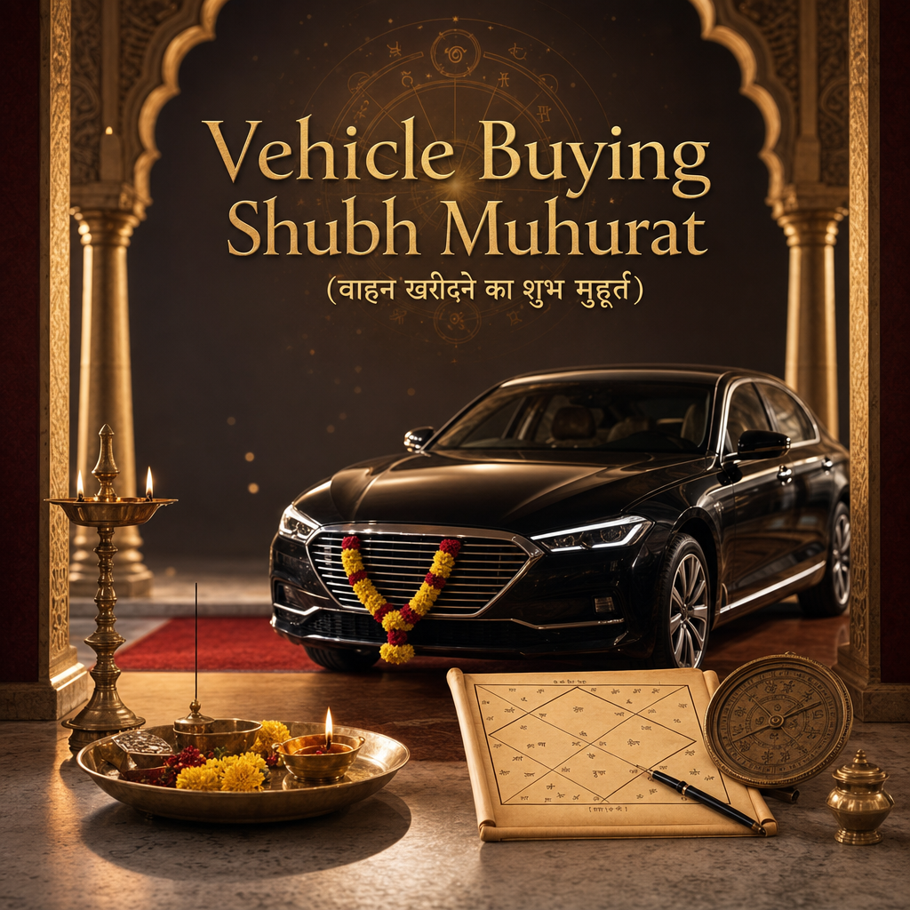 Vehicle Buying Shubh Muhurat (वाहन खरीदने का शुभ मुहूर्त)