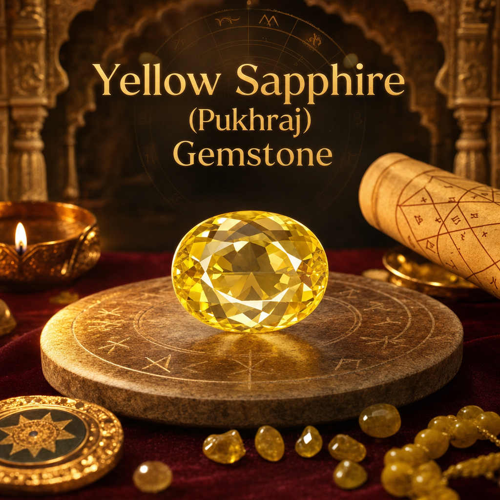 Yellow Sapphire (Pukhraj) Gemstone